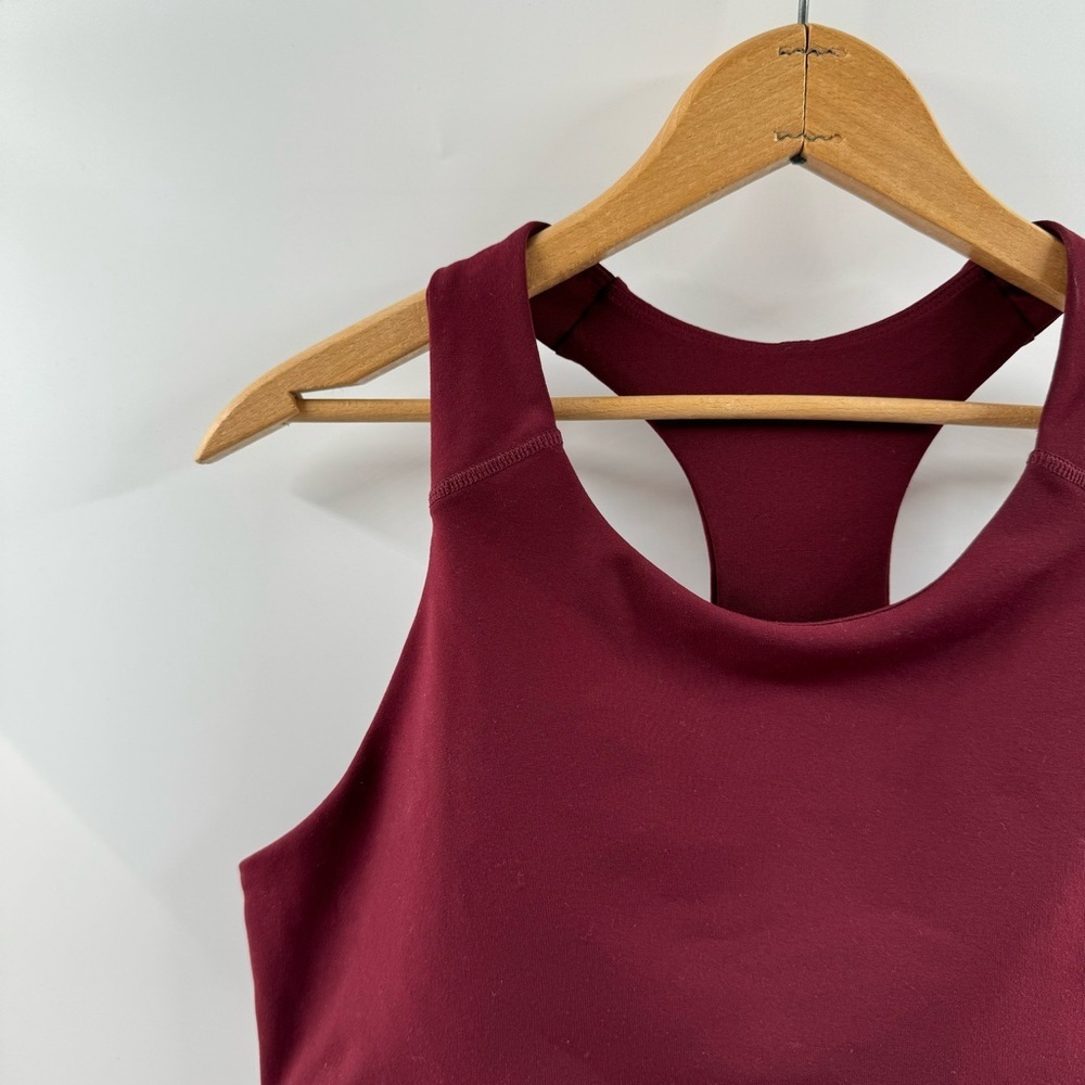 Old Navy Active Go-Dry Maroon Racerback Sports Bra – Size XL - Picture 2 of 5